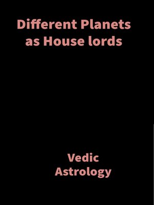 cover image of Different Planets as House lords
